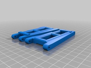 fixed traxxas rustler stampede arms requires less support r c vehicles 3d print model - Mito3D