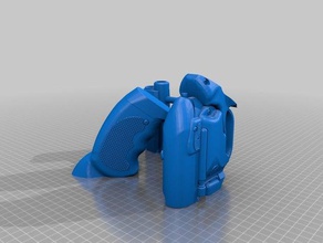 deckar do blaster dimensionado A impressão 3d deckard rick 3d print model - Mito3D