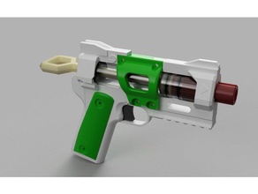 mk18 kompakt mechanische Spielzeuge nerf nerf-blaster Frühjahr geladen 3d print model - Mito3D