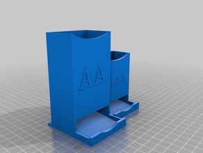 battery storage remix organization 3d print model - Mito3D