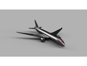 boeing 787 vehicles airplane 3d print model - Mito3D