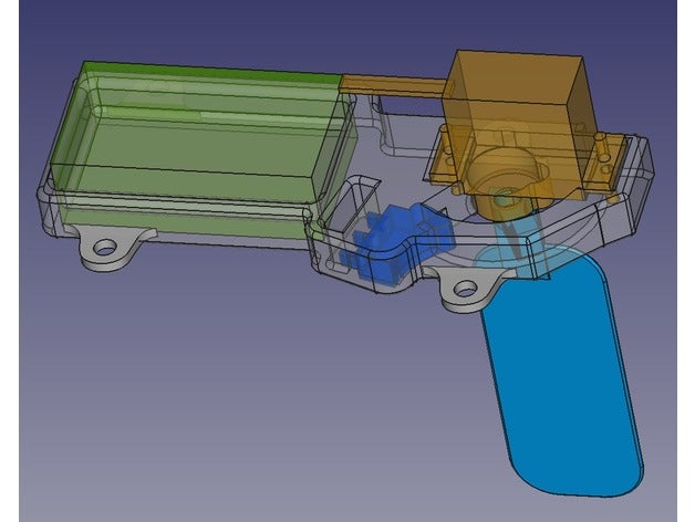 rc boat steering mechanism r c vehicles 3D print model - Mito3D