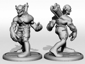 flesh golem toy & game accessories d&d dnd dungeons dragons gaming miniature miniatures roleplaying rpg tabletop wargaming 3d print model - Mito3D
