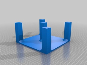 temel monitör standı ofis 3d print model - Mito3D