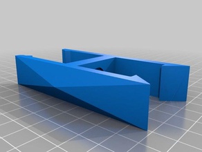 pontoon square rail clip parts 3d print model - Mito3D