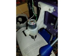drill press motor mount diy 3d print model - Mito3D