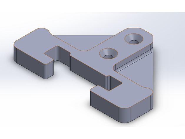 cassetto traccia guida parti di ricambio 3D print model - Mito3D