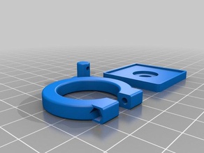openscad phone ring mobile 3d print model - Mito3D