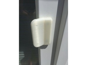 hoppe balkont rgriff french window door handle diy 3d print model - Mito3D