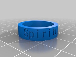 kris2 los anillos personalizado 3d print model - Mito3D