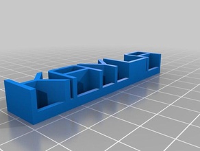 kayla 3d isim plakası özelleştirilmiş heykeller 3d print model - Mito3D