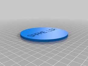 saame customizeable trinken coaster 3d-drucken kundengebundene 3d print model - Mito3D