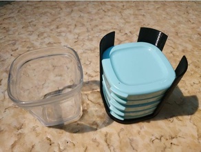 seb multi delices yoghurt lid holder kitchen & dining fusebox 3d print model - Mito3D
