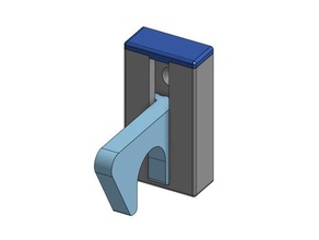 hh - handle holder household supplies onshape 3d print model - Mito3D