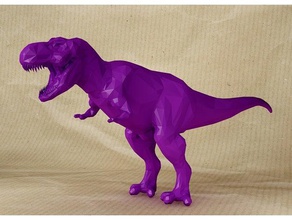 t rex a los animales animal dinosaurio dinosaurios mobiliario t-rex 3d print model - Mito3D