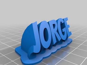 jorge office su misura 3d print model - Mito3D