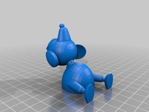 evier à la tête de variante jouets & jeux chien moulante 3d print model - Mito3D