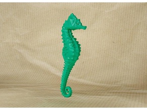 seahorse decor decoration sea 3d print model - Mito3D