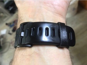 boucle pour bracelet montre 22mm xiaomi pace stratos watch band free loop electronics 3d print model - Mito3D
