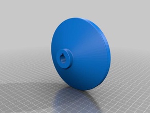 handwheel 125mm parts milling machine 3d print model - Mito3D