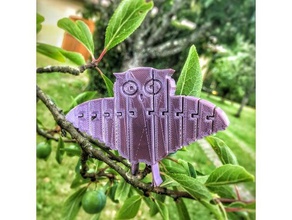 owl articulated 3d printing 3d print model - Mito3D