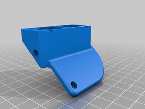 blower mounts raise3d pro2 3d printer parts 3d print model - Mito3D