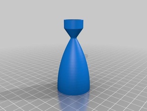 my customized rocket nozzle engineering 3d print model - Mito3D