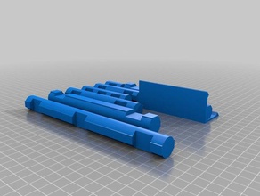 minha lincoln logs de peças A impressão 3d 3d print model - Mito3D