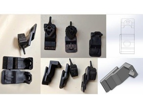 2010 hyundai genesis coupe glovebox tab automotive 3d print model - Mito3D