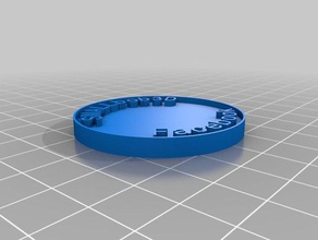 coin5 coins & badges customized 3d print model - Mito3D