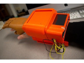robotic prosthesis 3d printing arduino flexihand fusion360challenge ninjaflex prosthetic hand wearablefusion 3d print model - Mito3D