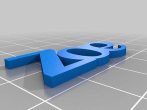 zoe özelleştirilmiş 3d print model - Mito3D