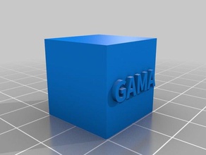 mi personalizar la etiqueta personalizada de su cubo prueba La impresión en 3d las pruebas personalizado 3d print model - Mito3D