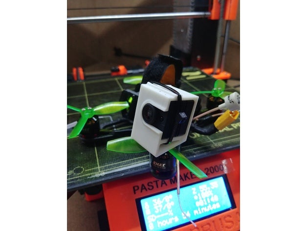 sq12 slide camera mount r c vehicles quadcopter 3D print model - Mito3D