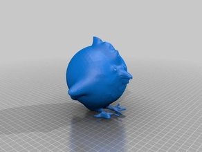 laide de poulet L'impression 3d 3d print model - Mito3D