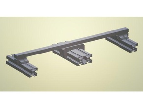 mgn12 - 10mm y-rail-spacer 3d-Drucker Teile 2020 rail spacer 3d print model - Mito3D