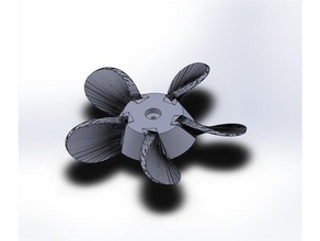 remix 5-Blatt-propeller minn kota endura Elektro-Boot-motor sport & im freien 3d print model - Mito3D