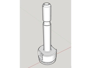 garra imprimible socavar corto de ram juguetes mecánicos 3d print model - Mito3D