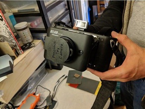 la lomografía belair lente de tapa cámara 3d print model - Mito3D