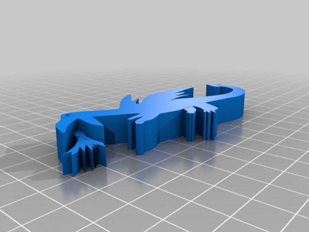 dragon louis 3d printing tests 3D print model - Mito3D