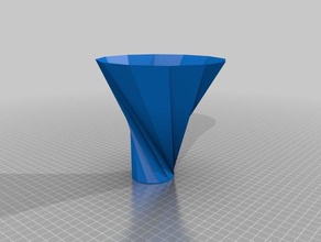 vase no 2 decor flower mode 3d print model - Mito3D