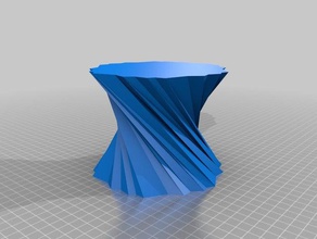 vase no 4 Dekor Blumen-vase vase-Modus 3d print model - Mito3D
