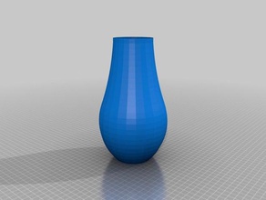 vase no 5 decor flower vase vase mode 3d print model - Mito3D