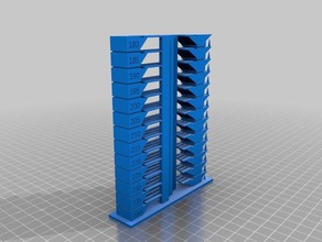 chris temp tower 3d printing tests customized 3d print model - Mito3D