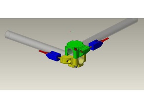 mpcnc corner belt tensioner parts addon bracket mounting redesign 3d print model - Mito3D