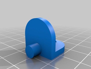 suporte de prateleira 2 peças substituição personalizado 3d print model - Mito3D