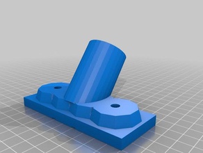 broom handle connector outdoor & garden 3d print model - Mito3D