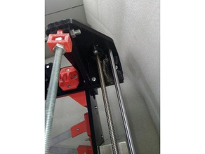 top screw rod holder anet a8 3d printer accessories 3d print model - Mito3D