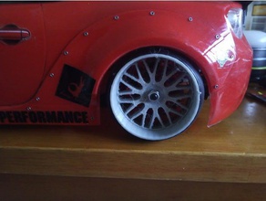 drift rims r c vehicles rim rc wheel wheels 3d print model - Mito3D