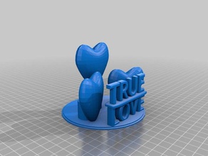 true love picture stand decor frame gift girlfriend photo photography valentinesday valentines day gifts wife 3d print model - Mito3D